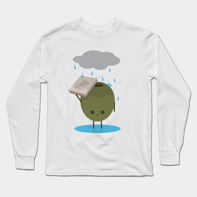 Olive the Lonely People II Long Sleeve T-Shirt by slugbunny